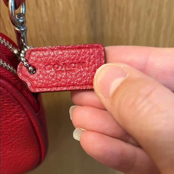 Coach Vibrant Red Crossbody Bag - Picture 3 of 10